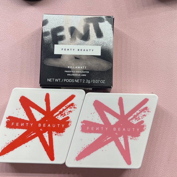 Fenty beauty blush Daiquiri Drip 06 and Petal Poppin 02 mini Fenty Trophy Wife - Picture 3 of 3